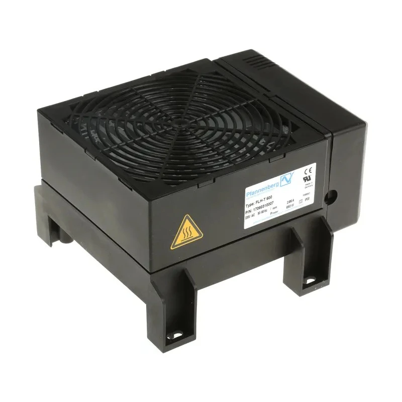 Pfannenberg 40 °C Enclosure Heater 230V AC 600W Output 650W Input 164mm x 164mm 17060310007