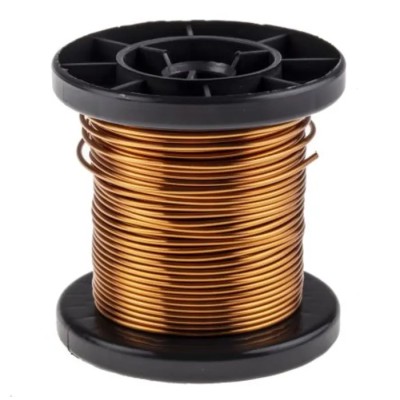 Block 1.5 mm OD Copper Wire 1.5 mm² Enamelled 25 m Reel CUL 500/1,50