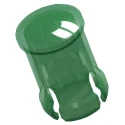 Keystone LED Lens Cap for Through-Hole LEDs Green 5 mm 8669