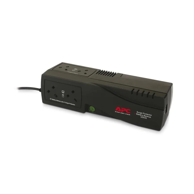 APC Standby Uninterruptible Power Supply 325 VA, 185 W Power, 230V Input/Output, 4 Outlets BE325-UK
