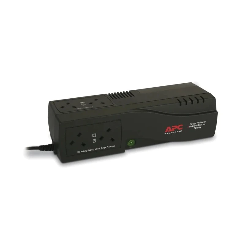 APC Standby Uninterruptible Power Supply 325 VA, 185 W Power, 230V Input/Output, 4 Outlets BE325-UK