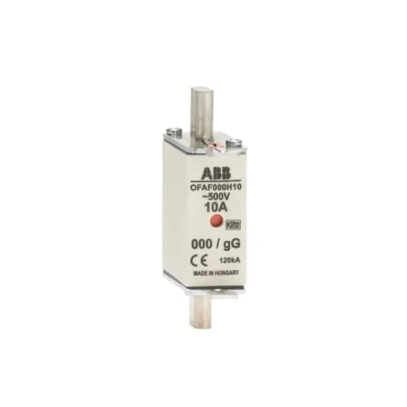ABB 10A Centred Tag Fuse NH000 500V OFAF000H10 1SCA022627R0580