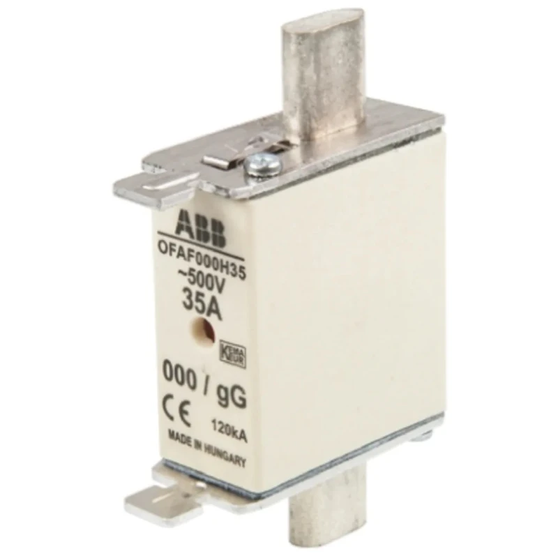 ABB 35A Centred Tag Fuse NH000 500V OFAF000H35 1SCA022627R1040