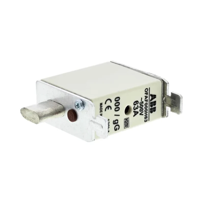 ABB 63A Centred Tag Fuse NH000 500V NH000