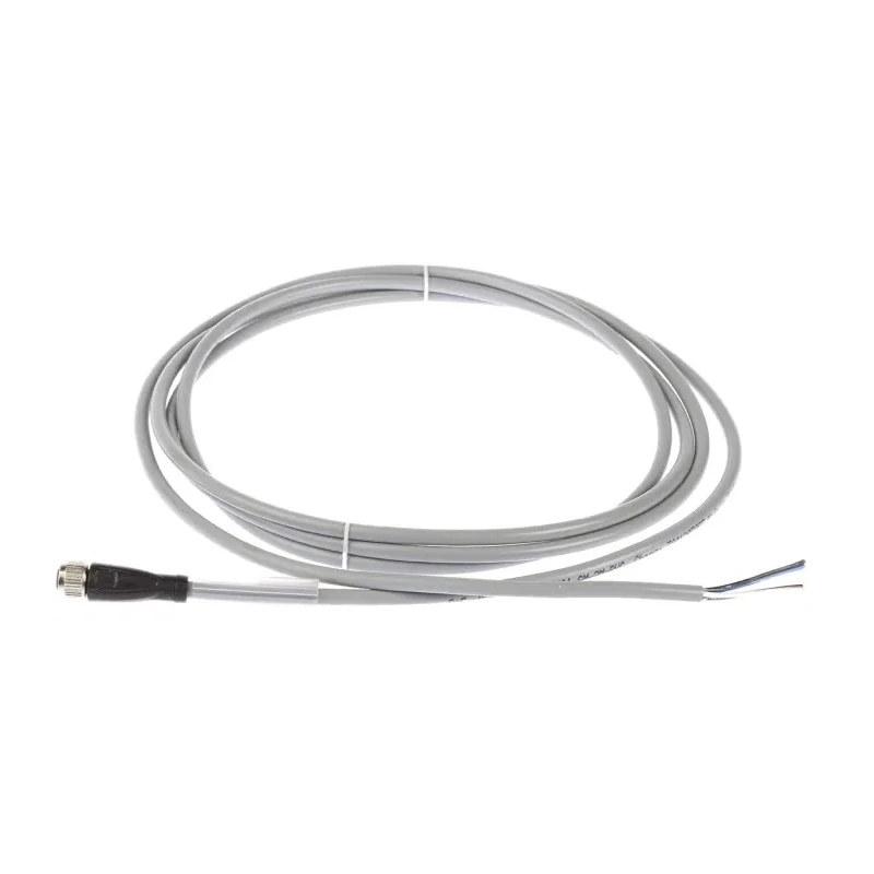 Pepperl + Fuchs Sensor Actuator Cable Female 4 Way Straight to Free End 2 m 30V PVC Jacket V31-GM-2M-PVC