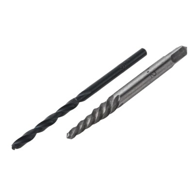 RS PRO 2 Piece Plastic Steel Screw Extractor Set 2, 3.3 mm with Plastic Case 779-8824