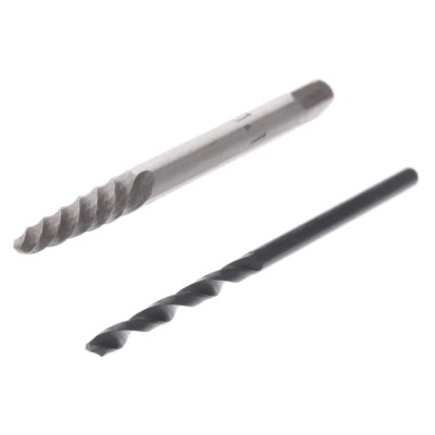 RS PRO 2 Piece Plastic Case Steel Screw Extractor Set 779-8842