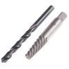 RS PRO 2 Piece Plastic Steel Screw Extractor Set Model 779-8849, Steel Material, Plastic Case, Metric and Imperial Sizes