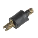 RS PRO Anti-Vibration Mount Male to Male Bobbin Thread Size M3, Natural Rubber, 6 mm OD, 7 mm Height, 1.65 kg 171-2566