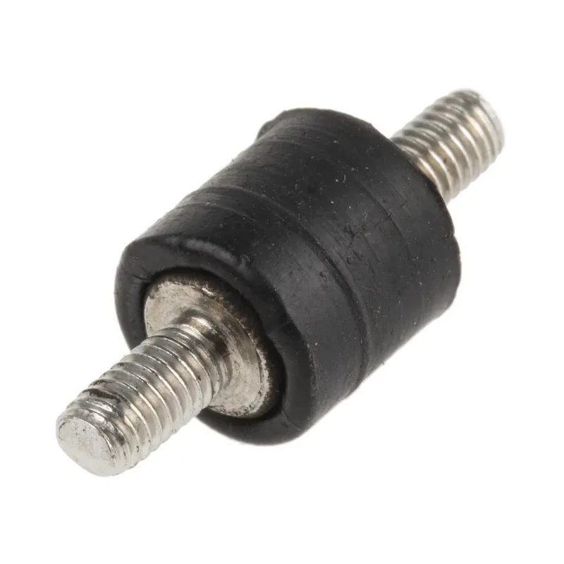 RS PRO M3 Anti-Vibration Mount Male to Male Bobbin Natural Rubber 8 mm OD 8 mm Height Shore Hardness 50 Shore A 4.8 171-2567