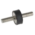 RS PRO M8 Anti-Vibration Mount Male to Male Bobbin Natural Rubber 25 mm OD, 10 mm Height 66 kg Compression 171-2572