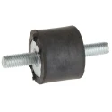 RS PRO M8 Anti-Vibration Mount Male to Male Bobbin with 26.28 kg Compression, 32 mm OD, 25 mm Height 171-2579