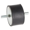 RS PRO M8 Anti-Vibration Mount Male to Male Bobbin Natural Rubber 197.92 kg Compression 60 mm OD 35 mm H 171-2585
