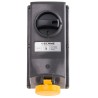 Scame 16A 110V IP67 Yellow Panel Mount Industrial Power Connector 2P+PE ADVANCE GRP