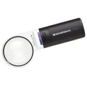 Eschenbach Illuminated Magnifier with 5x Magnification, 58 mm Diameter, AA Battery Operated, Model 15115