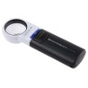 Eschenbach Illuminated Magnifier with 7x Magnification, 35 mm Lens Diameter, Battery Operated, Model 15117
