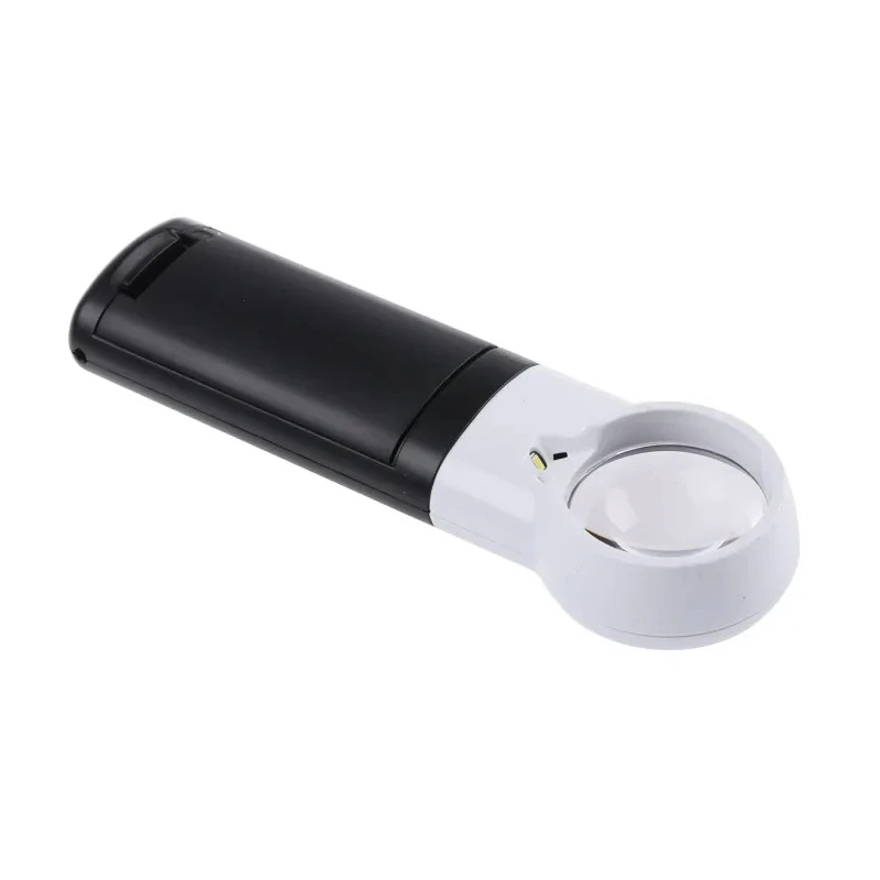 Eschenbach Illuminated Magnifier with 7x Magnification, 35 mm Lens Diameter, Battery Operated, Model 15117