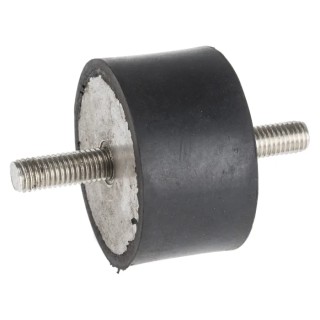 RS PRO M10 Anti-Vibration Mount Male to Male Bobbin with 247.4 kg Compression, 60 mm Outside Diameter, 35 mm Height 171-2586