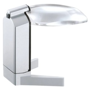 Eschenbach Scribolux LED Magnifying Lamp with Pedestal, 7dpt, 100 x 75 mm Lens 15651