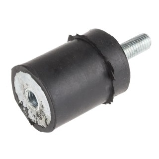 RS PRO M8 Anti-Vibration Mount Male to Female Bobbin 25.63 kg Compression Load, 30 mm OD, 40 mm Height 171-2604
