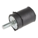 RS PRO M8 Anti-Vibration Mount Male to Female Bobbin 25.63 kg Compression Load, 30 mm OD, 40 mm Height 171-2604
