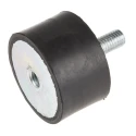 RS PRO M10 Anti-Vibration Mount Male to Female Bobbin Natural Rubber 186.12 kg Compression 50 mm OD 30 mm H 171-2609