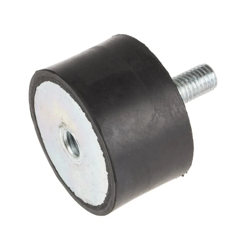 RS PRO M10 Anti-Vibration Mount Male to Female Bobbin Natural Rubber 186.12 kg Compression 50 mm OD 30 mm H 171-2609