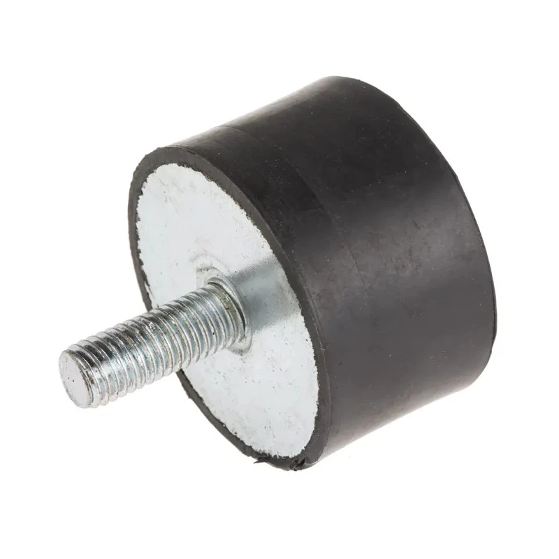 RS PRO M10 Anti-Vibration Mount Male to Female Bobbin Natural Rubber 186.12 kg Compression 50 mm OD 30 mm H 171-2609
