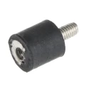 RS PRO Cylindrical M3 Anti-Vibration Mount Male to Female Bobbin with 5.28 kg Compression, 8 mm OD, 14 mm H 171-2590