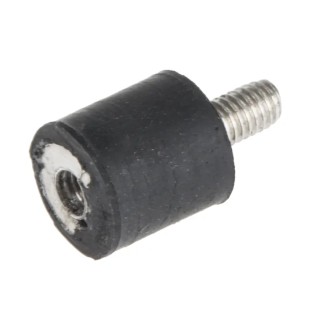 RS PRO Cylindrical M3 Anti-Vibration Mount Male to Female Bobbin with 5.28 kg Compression, 8 mm OD, 14 mm H 171-2590