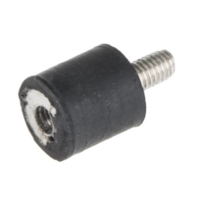 RS PRO Cylindrical M3 Anti-Vibration Mount Male to Female Bobbin with 5.28 kg Compression, 8 mm OD, 14 mm H 171-2590