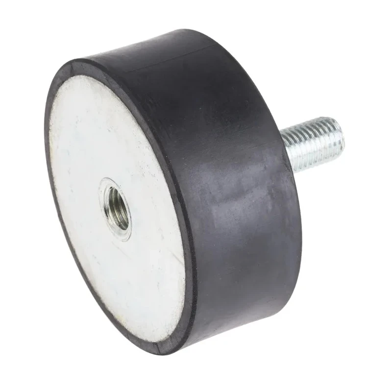 RS PRO M16 Male to Female Bobbin Anti-Vibration Mount with 499.51 kg Compression Load, 100 mm OD, 40 mm Height 171-2614