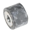 RS PRO M5 Anti-Vibration Mount Female Buffer Foot 16.93 kg Compression 15 mm OD 10 mm H 171-2620