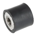 RS PRO M8 Anti-Vibration Mount Female Buffer Foot Natural Rubber 25 mm OD 22 mm Height AV Type C 171-2622