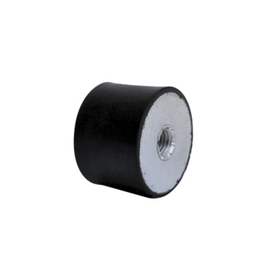 RS PRO Anti-Vibration Mount Female Buffer Foot M2.5 Thread, Natural Rubber, 6 mm OD, 8 mm Height, 4.7 kg Compression 171-2616