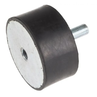 RS PRO M16 Anti-Vibration Mount Male to Female Bobbin with 786.94 kg Compression Load 100 mm Outside Diameter 50 mm 171-2615