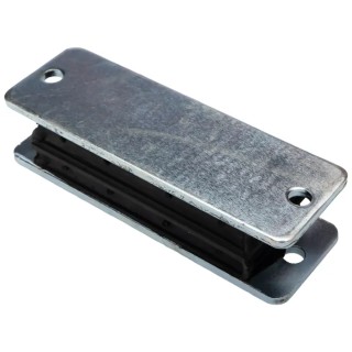 RS PRO Rectangular Anti-Vibration Mount Damper with 700 kg Compression Load, 168 mm OD, 43 mm Height 171-2648