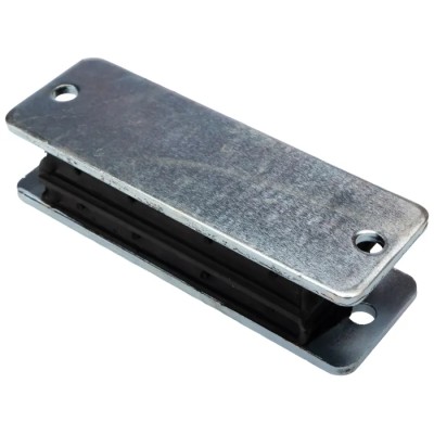 RS PRO Rectangular Anti-Vibration Mount Damper with 700 kg Compression Load, 168 mm OD, 43 mm Height 171-2648