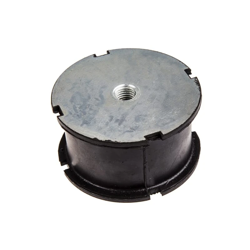 RS Pro Cylindrical M16 Anti-Vibration Mount Compacter with 230kg Compression Load, 105mm OD, 55mm Height 171-2660
