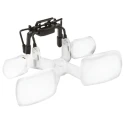 Eschenbach Magnifying Spectacle Magnifier 2x Magnification Clip-On MaxDetail Model 16246