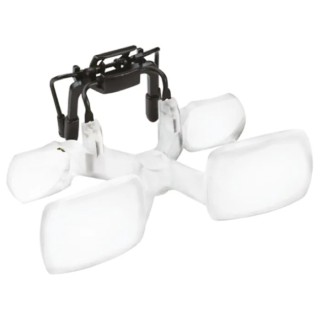 Eschenbach Magnifying Spectacle Magnifier 2x Magnification Clip-On MaxDetail Model 16246