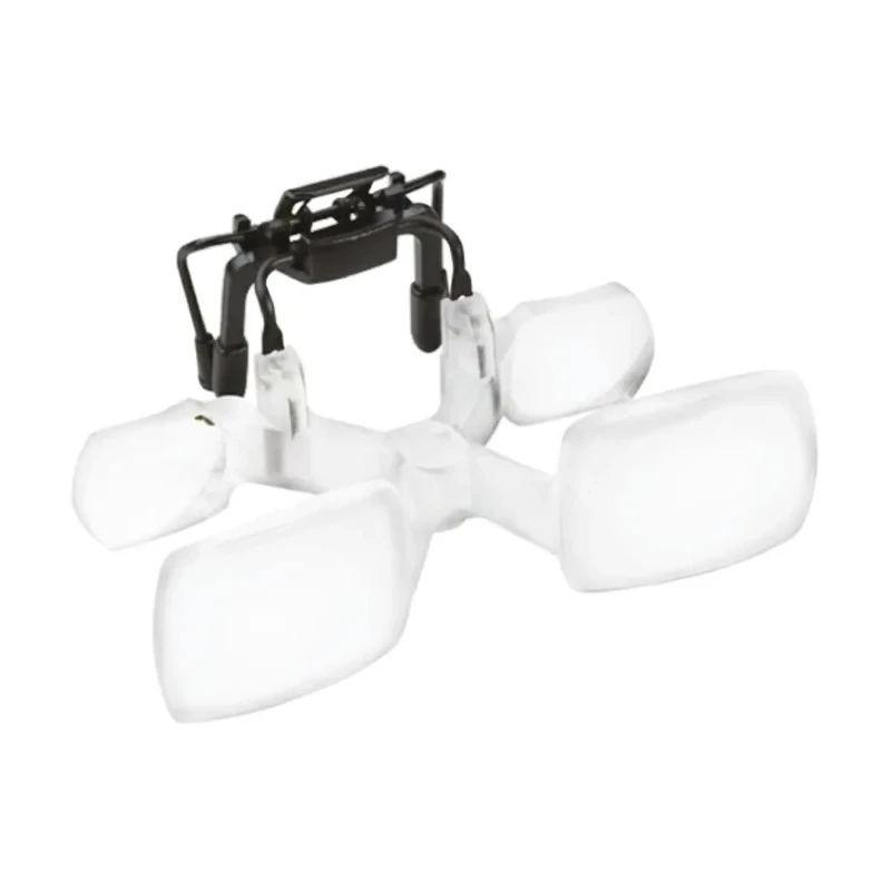 Eschenbach Magnifying Spectacle Magnifier 2x Magnification Clip-On MaxDetail Model 16246