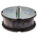 RS PRO Cylindrical M16 Anti-Vibration Mount Compacter, 380 kg Compression, 105 mm Outside Diameter, 40 mm Height 171-2659