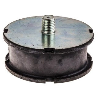 RS PRO Cylindrical M16 Anti-Vibration Mount Compacter, 380 kg Compression, 105 mm Outside Diameter, 40 mm Height 171-2659
