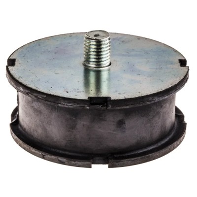 RS PRO Cylindrical M16 Anti-Vibration Mount Compacter, 380 kg Compression, 105 mm Outside Diameter, 40 mm Height 171-2659