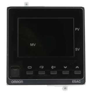 Omron Panel Mount PID Temperature Controller 2 Input 4 Output Linear 240V AC On-Off E5AC