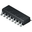 Isocom 4-Channel Optocoupler, Phototransistor Output, Surface Mount, 16-Pin TLP521-4SM