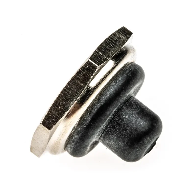APEM Toggle Switch Boot Silicone Black with M12 x 0.75 Threaded Bushing for Toggle Switch U598