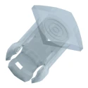 Keystone Transparent LED Lens for Through-Hole LEDs 5 mm 8689