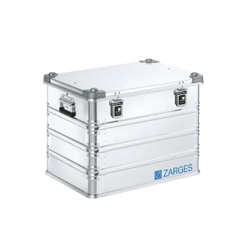 Zarges K 470 Metal Waterproof Watertight Transit Case Aluminium, IP54, Lockable, 480 mm x 650 mm x 480 mm 40837